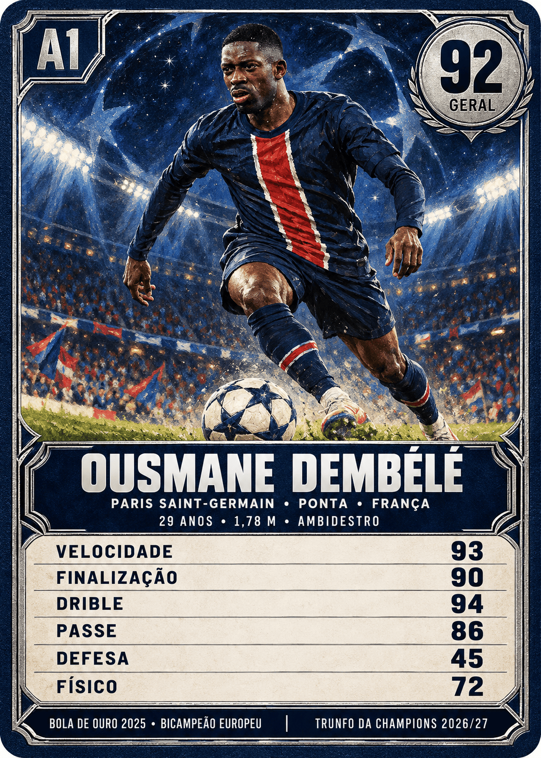Carta de Ousmane Dembélé